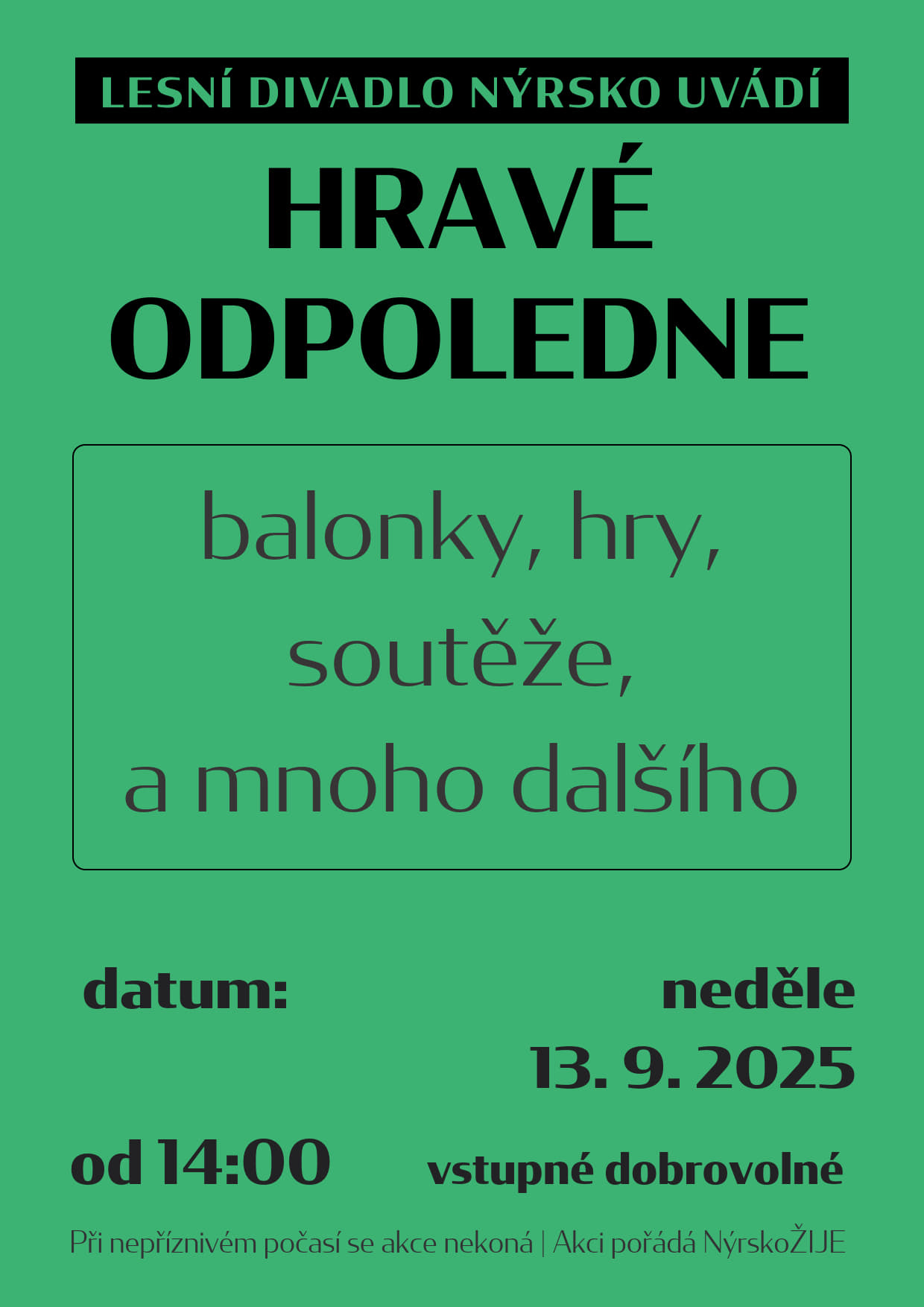 Hravé odpoledne